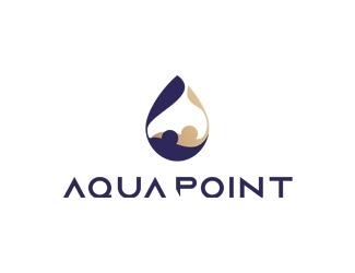 Projekt logo dla firmy AquaPoint | Projektowanie logo